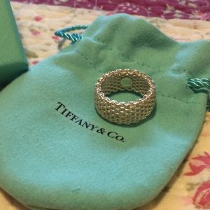 Brand new Tiffany sterling silver ring.size 6
